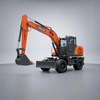 LW120 wheel excavator