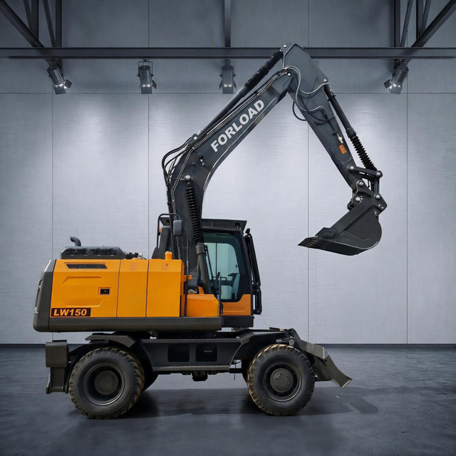 LW150 wheel excavator