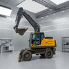 LW150 wheel excavator