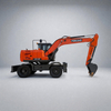 LW120 wheel excavator